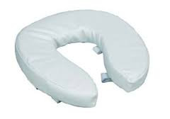 Raised toilet seat homecraft padded 5cm/2