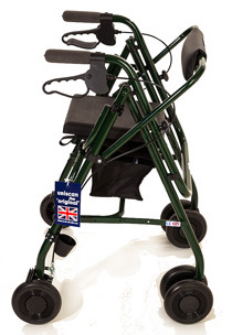 Uniscan Adjustable Glider Plus 4 Wheeled Walker