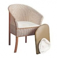 Basket Weave Commode