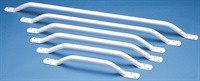 Economy flat end grab rails 18 inch